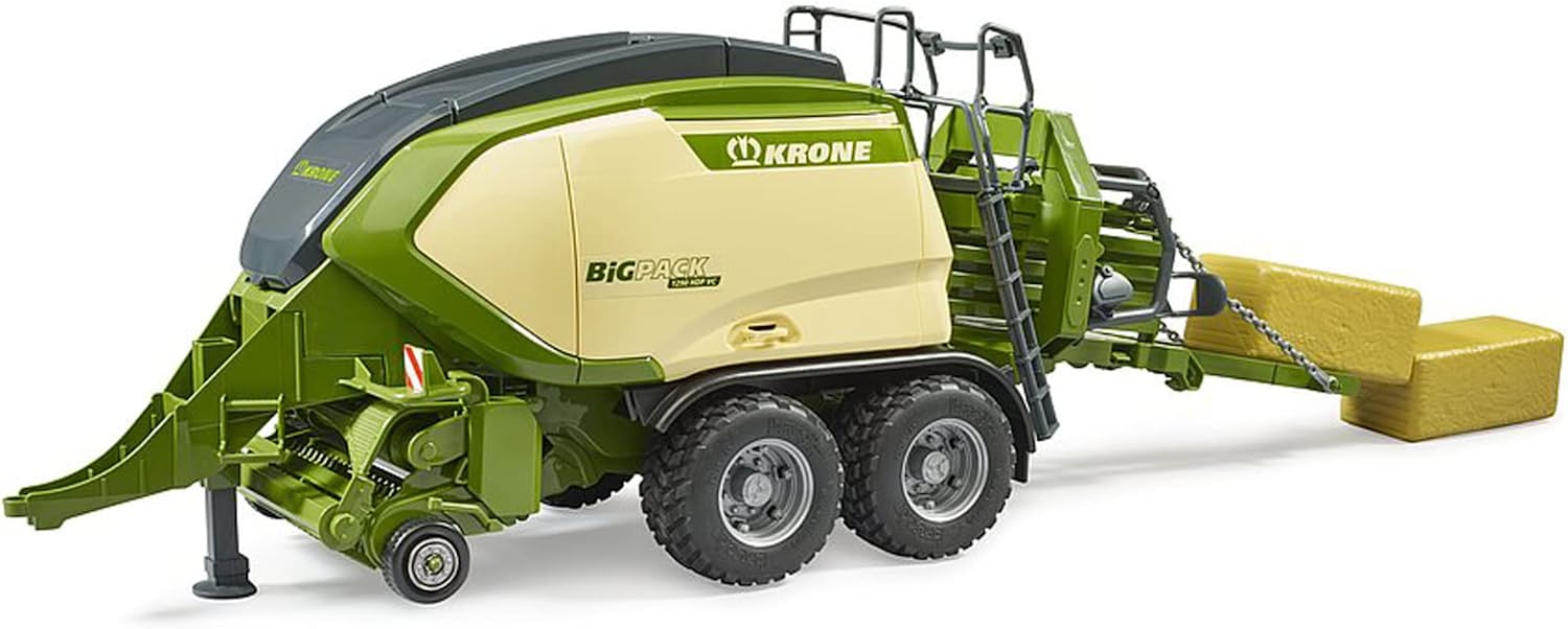 Bruder 02033 - Krone Big Pack 1290 HDP VC mit 2 Quaderballen Bruder 02033 - Krone Big Pack 1290 HDP VC mit 2 Quaderballen