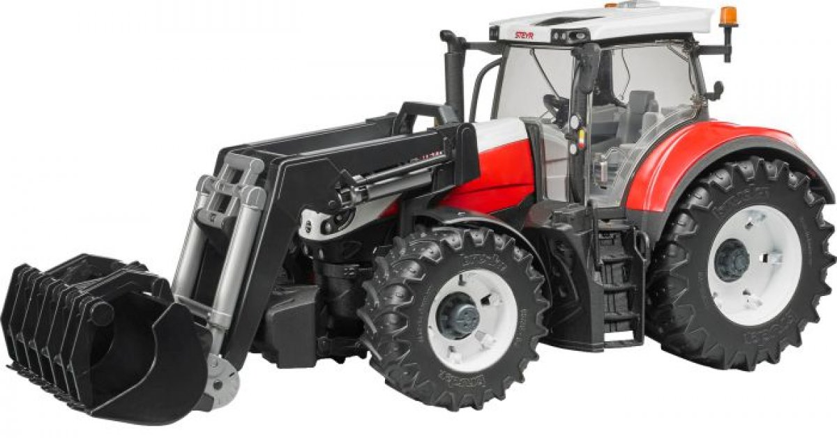 Bruder 03181 - Steyr 6300 Terrus mit Frontlader Bruder 03181 - Steyr 6300 Terrus mit Frontlader