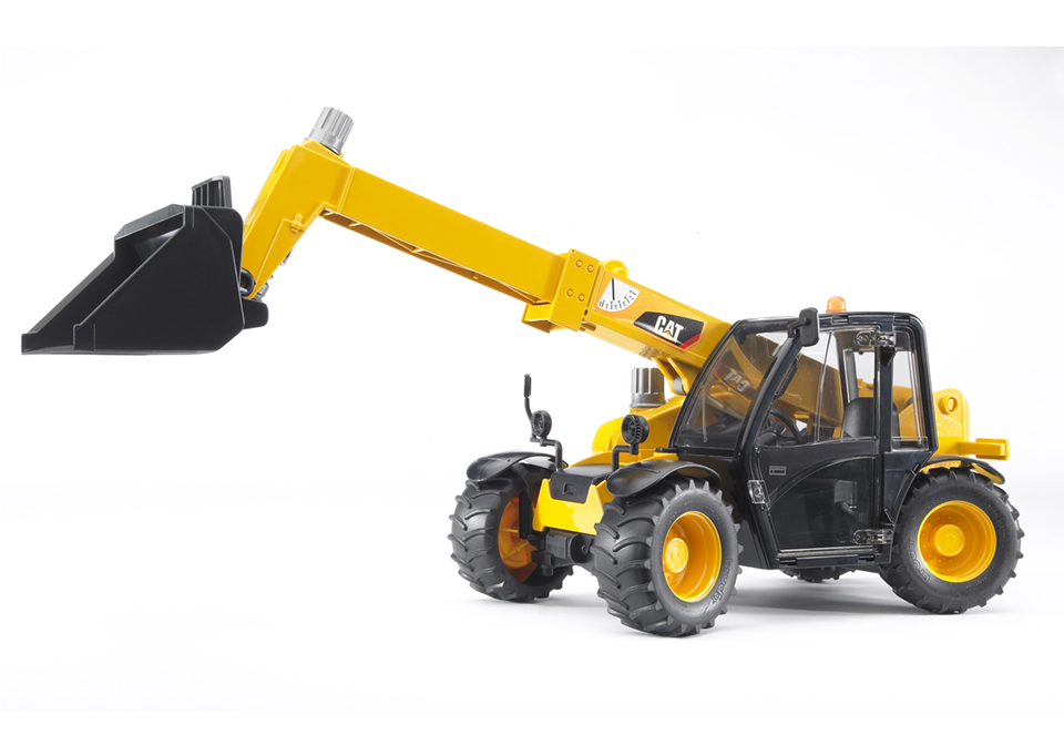 Bruder 02141 - Caterpillar Teleskoplader L 33,5 x B 14,2 x H 14 cm, 1:16 Bruder 02141 - Caterpillar Teleskoplader L 33,5 x B 14,2 x H 14 cm, 1:16