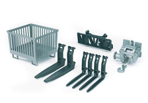 Bruder 02318 - Frontlader Zubehör-Set Bruder 02318 - Frontlader Zubehör-Set