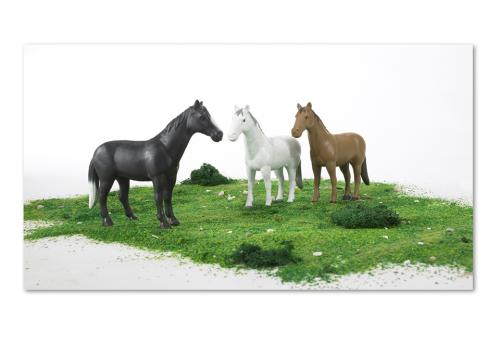 Bruder 02306 - 1 Pferd, 4-fach sortiert L 18,5 x B 4,5 x H 13,8 cm Bruder 02306 - 1 Pferd, 4-fach sortiert L 18,5 x B 4,5 x H 13,8 cm