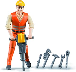 Bruder 60020 - Bauarbeiter mit Zubehör Bruder 60020 - Bauarbeiter mit Zubehör
