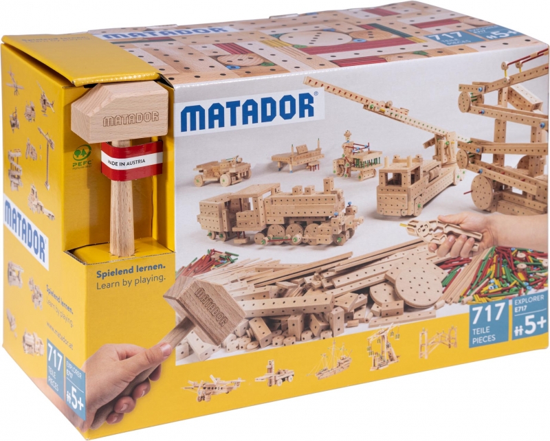 Matador Explorer E717 Holz Konstruktionsbaukasten Matador Explorer E717 Holz Konstruktionsbaukasten