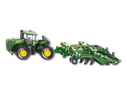 Siku 1856 - John Deere 9630 mit Amazone Centaur L 19 x B 6 x H 4,2 cm, 1:87 Siku 1856 - John Deere 9630 mit Amazone Centaur L 19 x B 6 x H 4,2 cm, 1:87