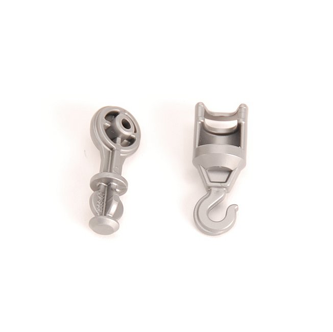 Bruder 42269 - Adapter für Greifzange und Hakenaufsatz
