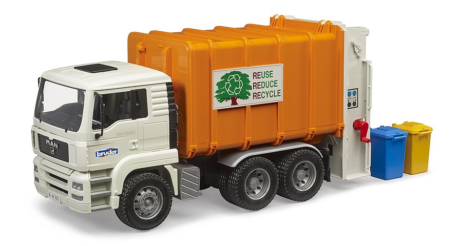 Bruder 02772 - MAN TGA Müll LKW Hecklader
